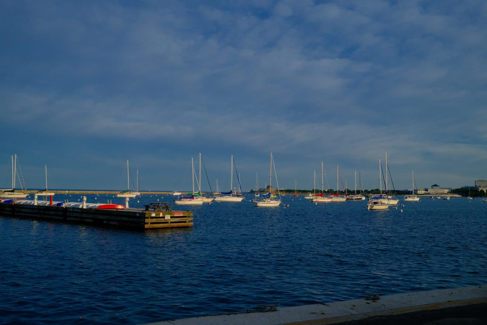 Harbor stillness.