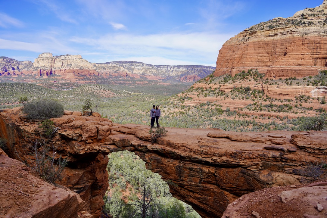 Hiking the celestial trails.
