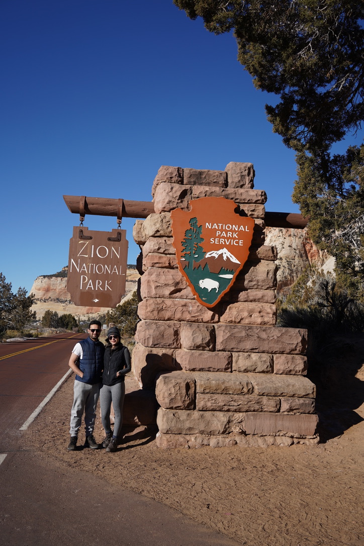 Entering the red lands.
