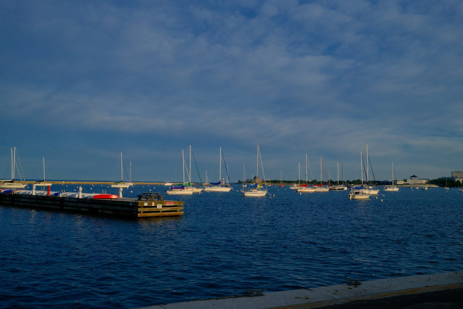 Harbor stillness.